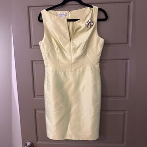 Kay Unger Green/yellow dress